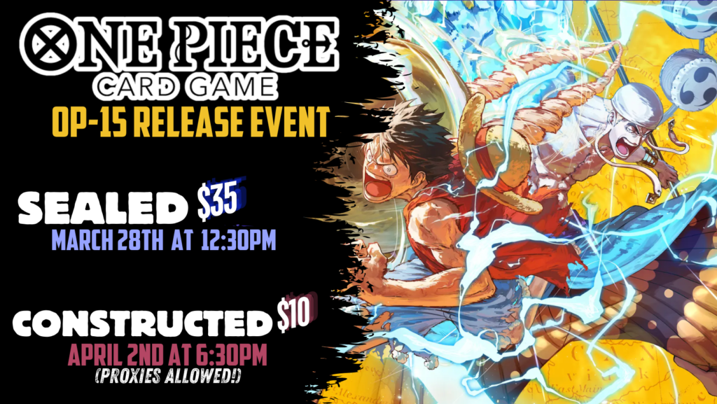 One Piece OP15 Sealed Release Event