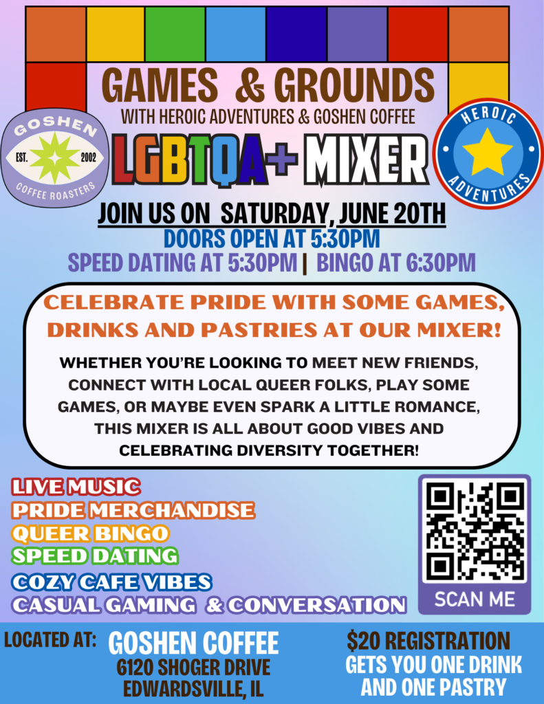 LGBTQIA+ Pride Mixer